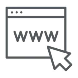 web & digital presence black